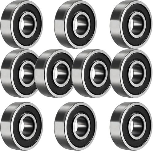 TUZUK 6201-2RS Cuscinetti a Sfera Sigillati - Set da 10 Pezzi