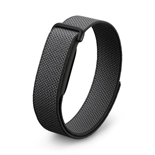 Google Fitbit Air - Activity tracker senza schermo con monitoraggio di fitness, battito cardiaco e sonno - Coaching personalizzato basato sull'AI - Fino a 7 giorni di autonomia - Nero ossidiana