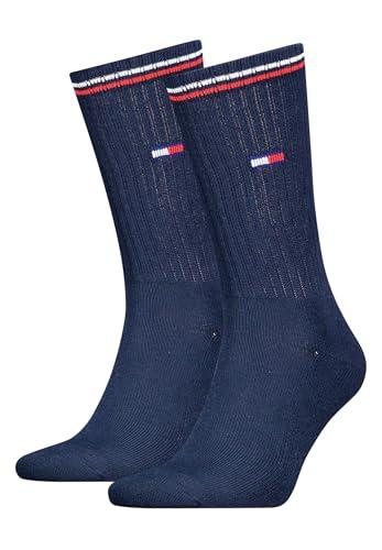Tommy Hilfiger Crew Calzini Unisex - Adulto, Navy