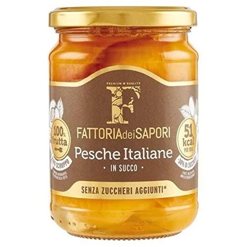 Fattoria Dei Sapori Pesche in Succo Senza Zuccheri Aggiunti