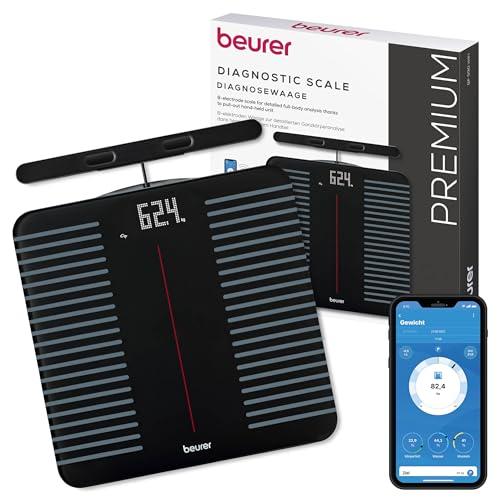 Beurer BF 990 Bilancia Diagnostica BIA WiFi/Bluetooth con Sensori Palmari