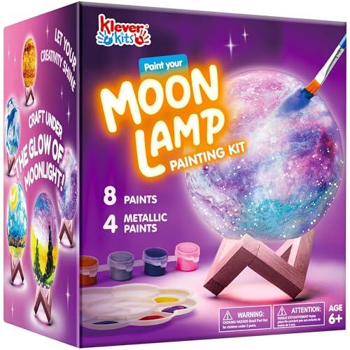 Klever Kits Set di artigianato Lampada Lunare 3D da Dipingere