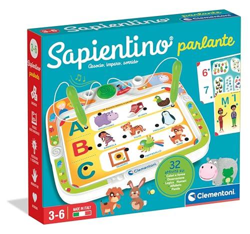 Clementoni Sapientino Parlante - Gioco Educativo Elettronico Parlante Bambini 3 Anni