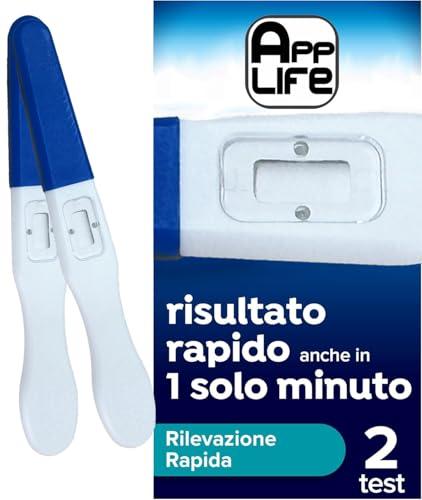 App Life Test di Gravidanza HCG Ultrasensibile in Stick - 2 Test
