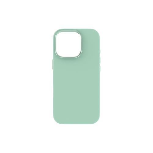 SOFT TOUCH cover in silicone per iPhone 16 Pro, MagSafe compatible - Mint