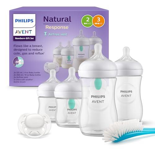 Philips Avent Set Regalo Neonato con Biberon Natural e Ciuccio Soothie