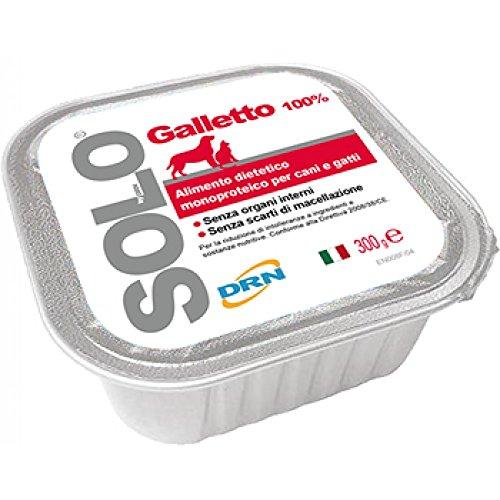 DRN Solo Galletto Alimento Umido per Cani e Gatti 100g