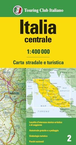 Italia Centrale 1:400.000 - Mappa Stradale Touring Club Italiano