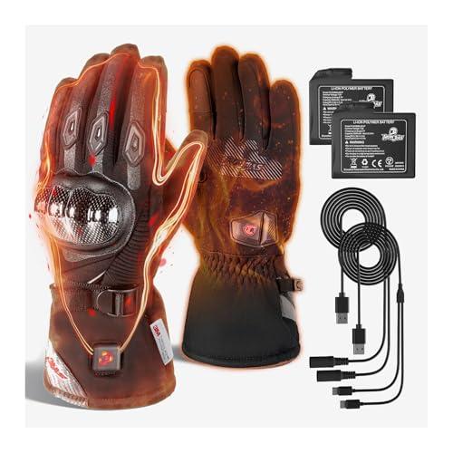 Guanti Riscaldati Elettrici Ricaricabili Touchscreen - Calore e Comfort per le Tue Avventure Invernali