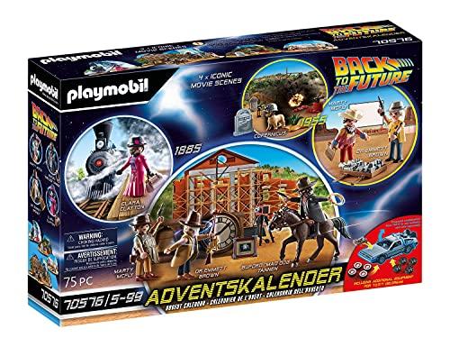 PLAYMOBIL Calendario dell'Avvento 70576 Ritorno al Futuro Parte III