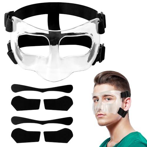 Maschera Protettiva per Naso Rotto - Regolabile e Traspirante per Sport
