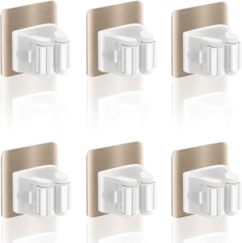 XIANGLONGY 6 Pezzi Porta Scope Parete Adesivo