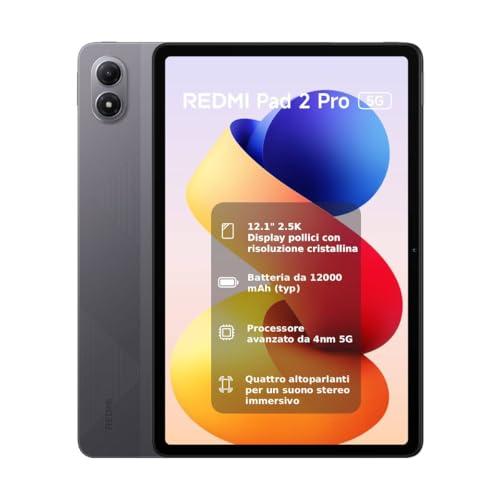 Xiaomi Redmi Pad 2 Pro 5G, 8+256GB, Grafite Grigio