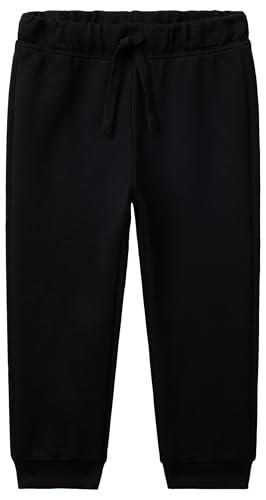 United Colors of Benetton Pantalone Felpa con Polsino e Logo