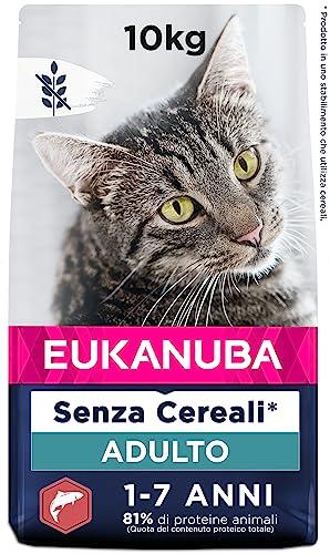 EUKANUBA Grain Free Salmone per Gatti Adulti - 10kg