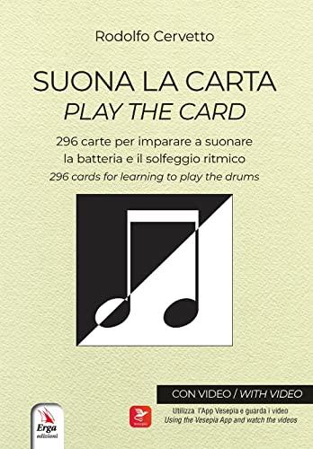 Suona La Carta: Impara Batteria e Solfeggio Ritmico con 296 Carte