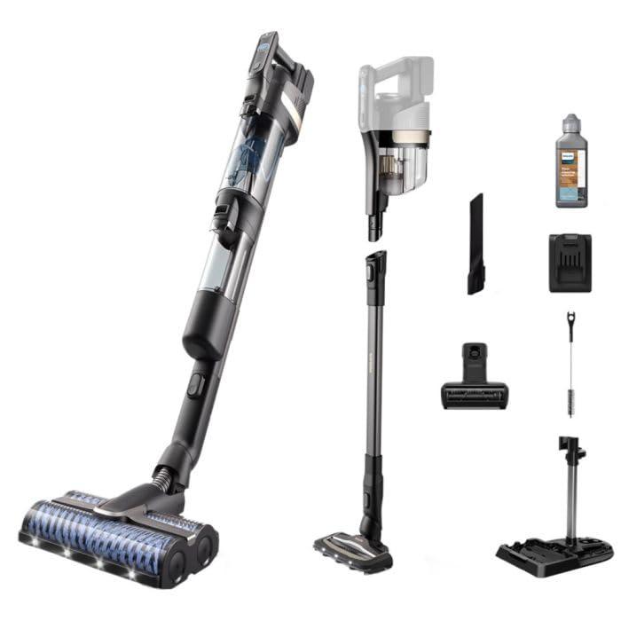 PHILIPS AquaTrio 9000 Aspirapolvere Lavapavimenti Senza Fili
