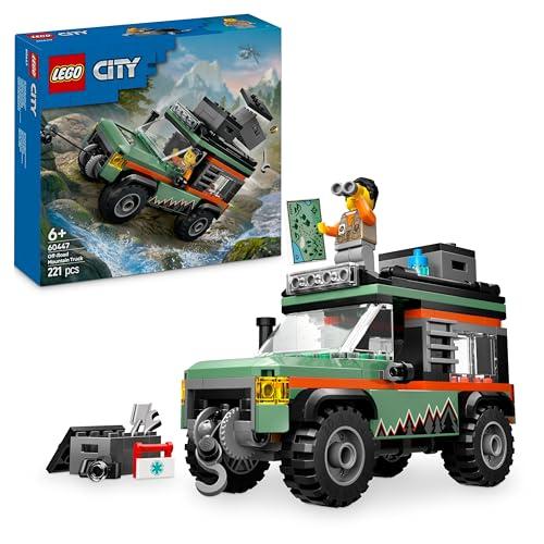 LEGO City Fuoristrada di Montagna 4x4 - Set di Costruzione 60447