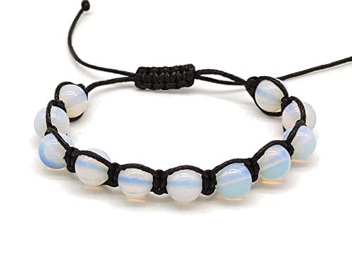 Bracciale Shamballa in Opalite: Eleganza, Equilibrio e Benessere