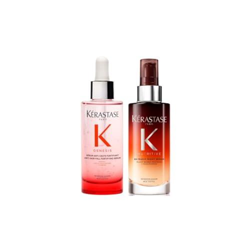 Kérastase Kit Magic Duo: Siero Fortificante Anti-Caduta Genesis + Siero Notturno Nutriente Nutritive
