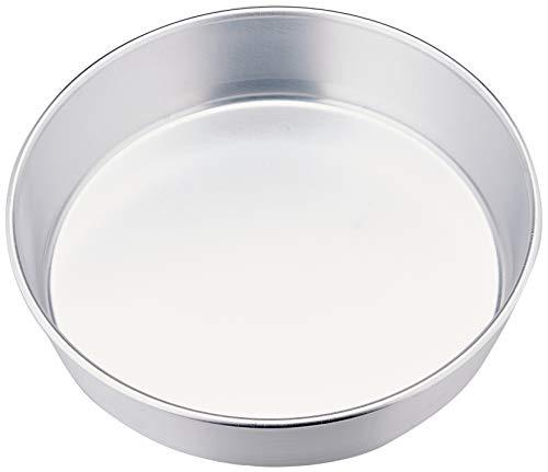 Pentole Agnelli Tortiera Conica in Alluminio con Orlo - Linea Pasticceria e Pizza, 24 cm