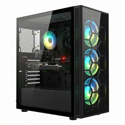STGSivir PC Gaming Fisso Ryzen 7 RTX 3060, 32GB RAM, 1TB SSD, WIFI 6, Windows 11 Pro