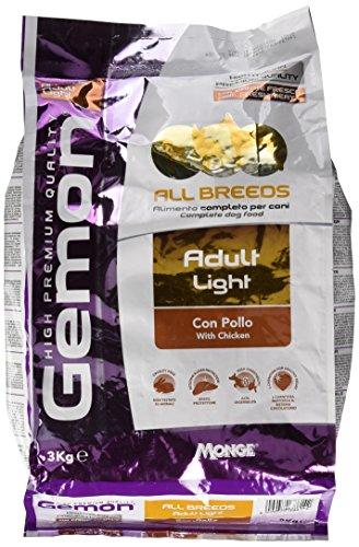 Monge Gemon Adult Light - Alimento Completo per Cani con Tendenza al Sovrappeso
