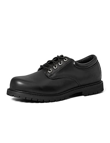 Skechers Cottonwood Elks Scarpe Stringate Oxford Uomo Nere