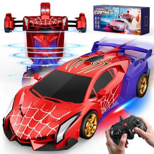 Auto Telecomandata Per Bambine Con Luci E Musica – Giocattolo Con Adesivi 3D E 3 Personaggi, Regalo 2-4 Anni