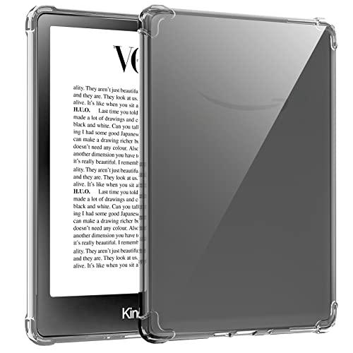 Custodia TQQ Compatibile con Kindle 11a Generazione (2024/2022) - 6 Pollici, Trasparente e Leggera