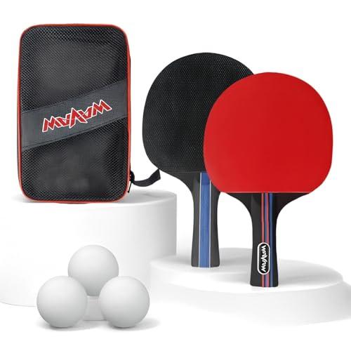 Set Racchette Ping Pong con Palline e Custodia