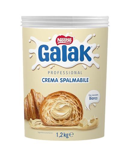 GALAK PROFESSIONALE Crema Spalmabile al Cioccolato Bianco - Secchiello 1,2kg