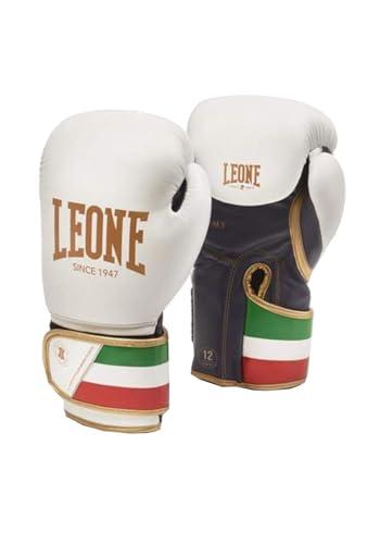 LEONE 1947, Guantoni Boxe, Italy, Unisex – Adulto, Bianco, 12 OZ, GN039
