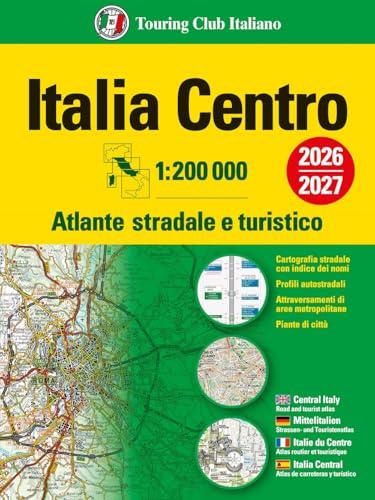 Italia. Atlante stradale e turistico 1:200.000. Centro