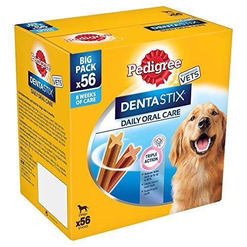Pedigree Dentastix Daily Oral Care Dental Chews Cani Grandi - Confezione da 56 Bastoncini (8 x 270g)