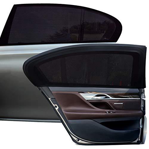 Tevlaphee Tendine Parasole Auto Bambini, Protezione Solare UV e Anti-Zanzare