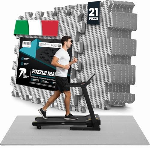 Tappeto Fitness Puzzle 21 Pezzi: Protezione e Comfort per il Tuo Allenamento