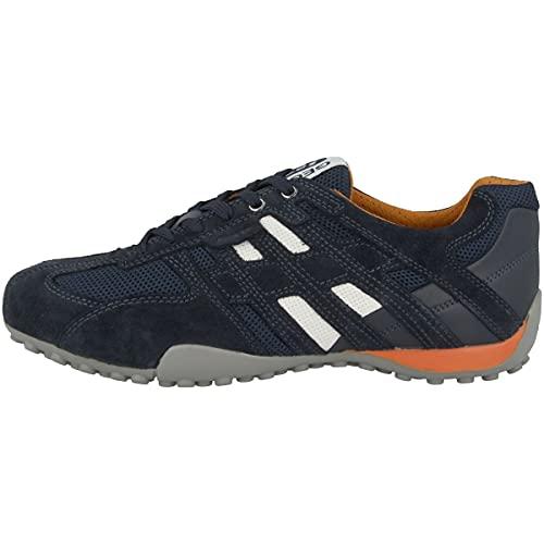 Geox Uomo Snake K - Sneakers Blu Traspiranti e Ammortizzate