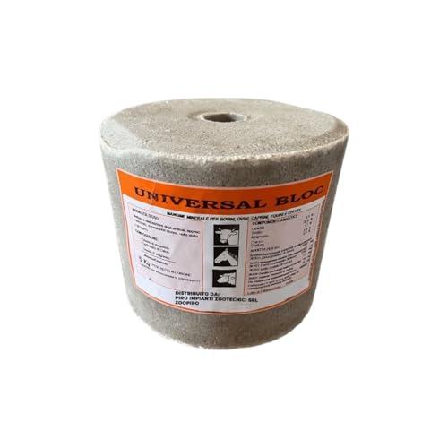 Universal Bloc 5 kg - Integratore di Sali Minerali per Bovini, Ovini e Caprini