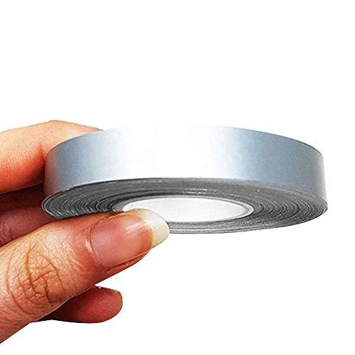 4R Quattroerre.it 10493 Strisce Adesive Argento 10mm x 10mt