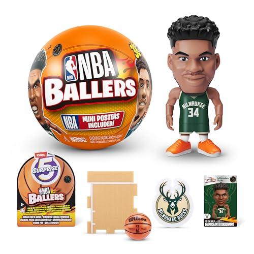 5 Surprise NBA Ballers di ZURU - Scatola a Sorpresa da Collezione