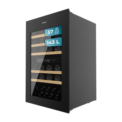 Cantinetta Vino Integrabile Cecotec Bolero Grandsommelier Duo 57000 Touch Black