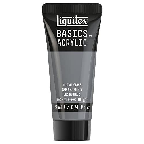 Liquitex BASICS Acrilico - Grigio Neutro N°5 - 22ml