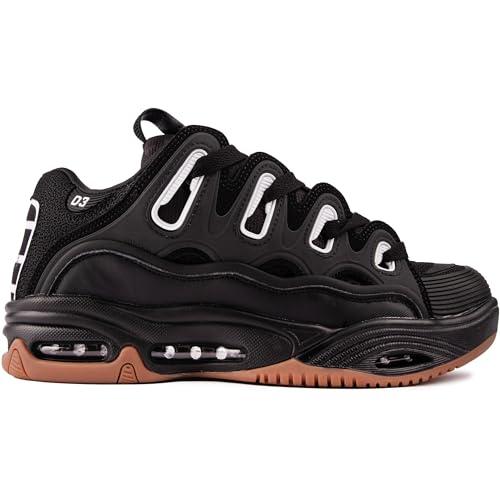 Osiris D3 2001 Black Black Black - Scarpe da Skate Uomo