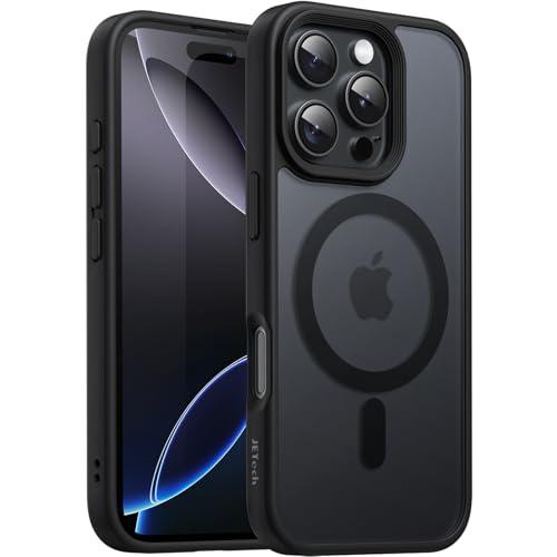 JETech Cover Magnetica per iPhone 16 Pro Max - Nero