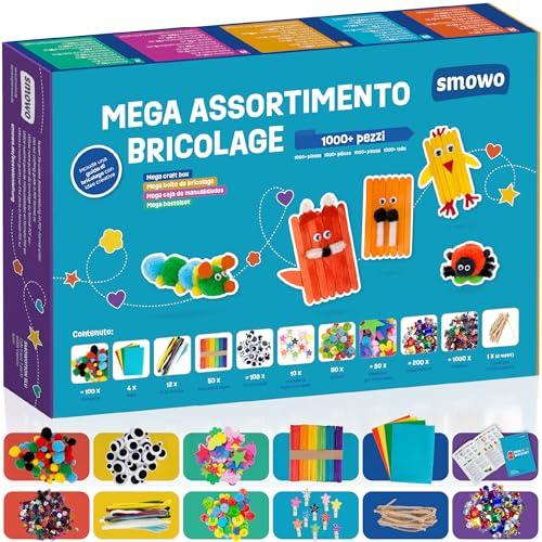 Smowo - Grande Set per Bricolage Creativo per Bambini e Ragazzi