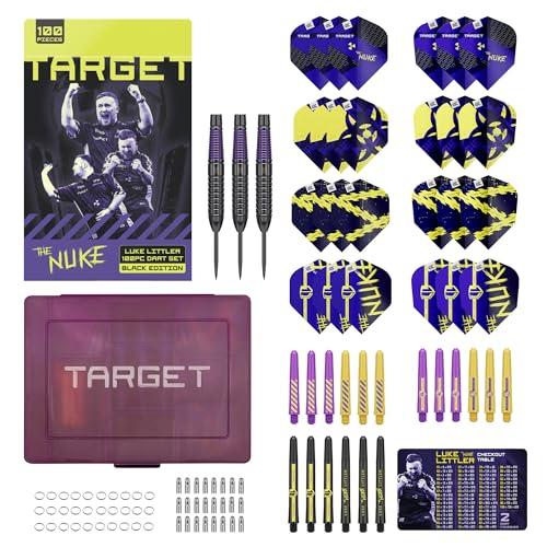 Target Darts Luke Littler Ottone con Punta in Acciaio Freccette, 22G