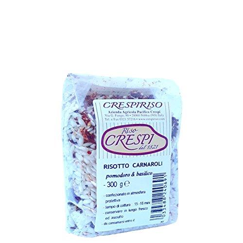 Crespiriso Risotto Pronto Pomodoro e Basilico con Riso Carnaroli 300g
