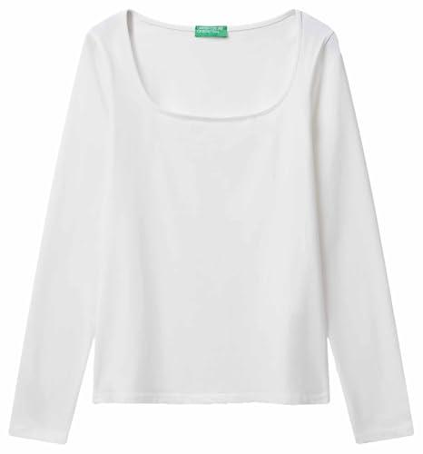 T-Shirt Manica Lunga Slim Fit Donna United Colors of Benetton