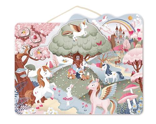 Speedy Monkey - Puzzle Magnetico Unicorno